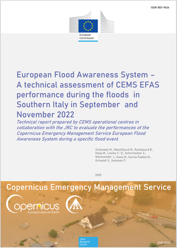 A technical assessment of CEMS EFAS performance during the floods  in Southern Italy in September  and November 2022