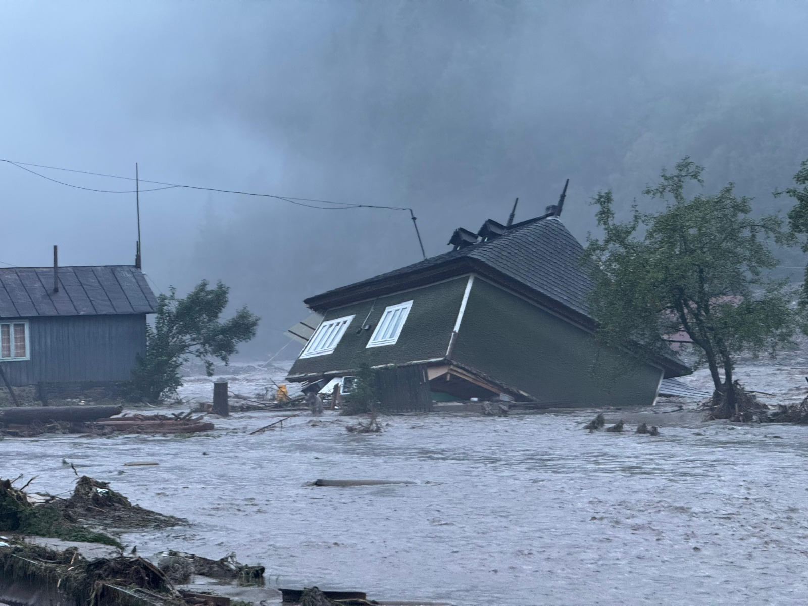 Floods caused severe damage in Suceava and Neamt counties in Romania in late July 2025. Credit: Inspectoratul General pentru Situatii de Urgenta (IGSU), Romania