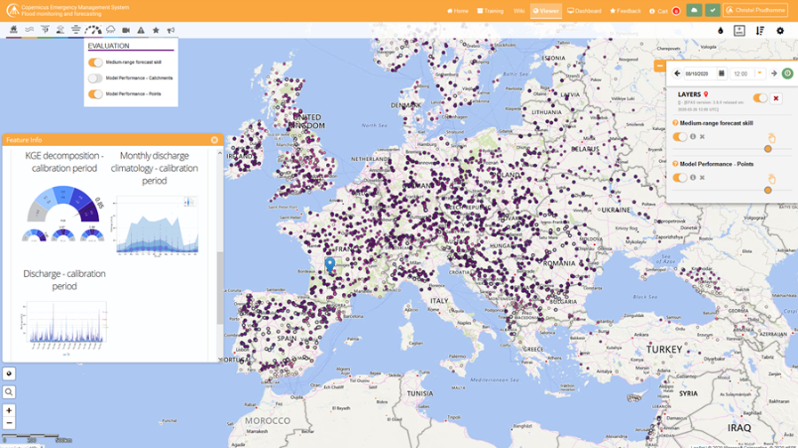 Evaluation Layers in EFAS v4.0