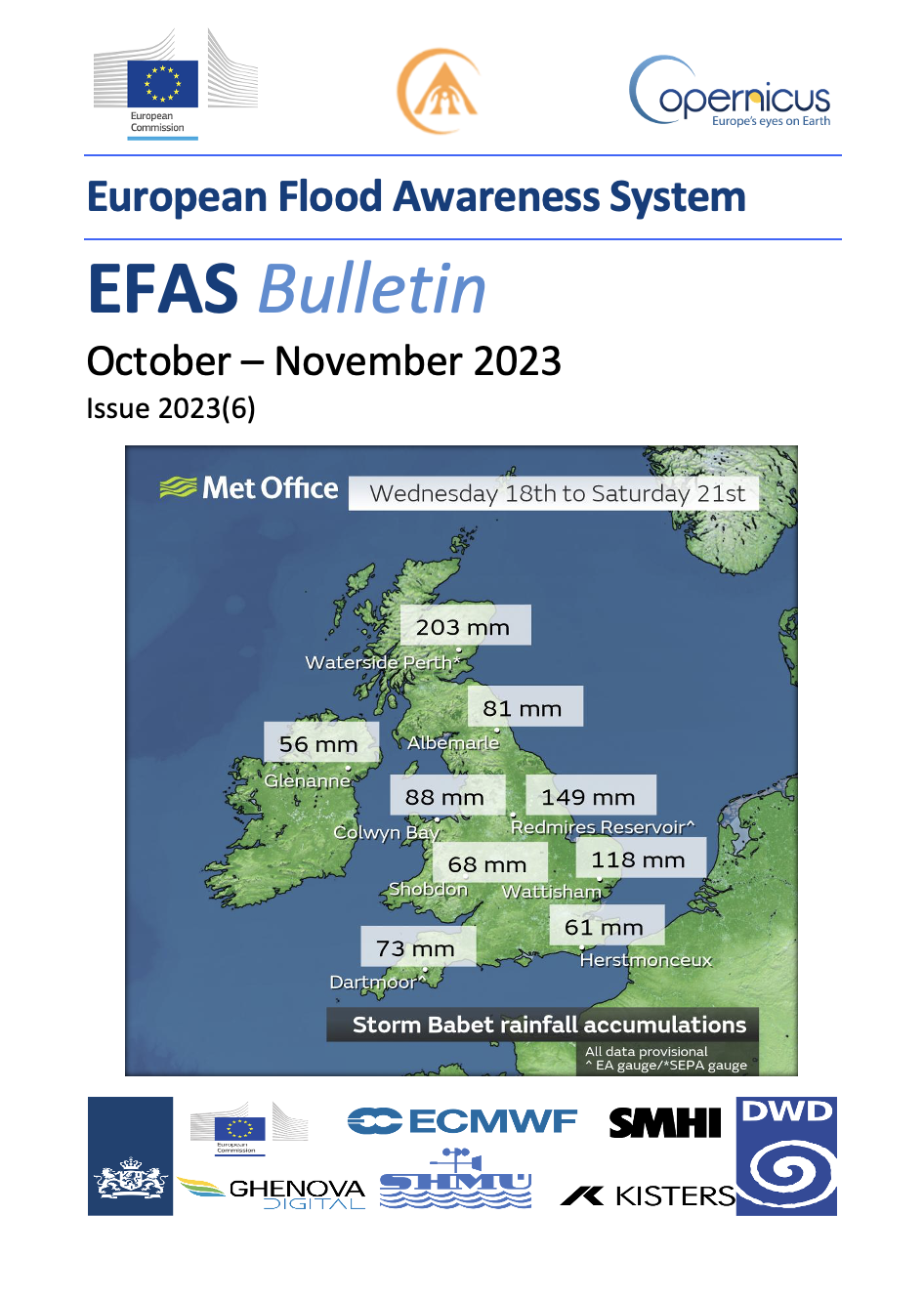 efas bulletin cover