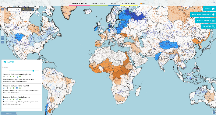 Glofas seasonal outlook