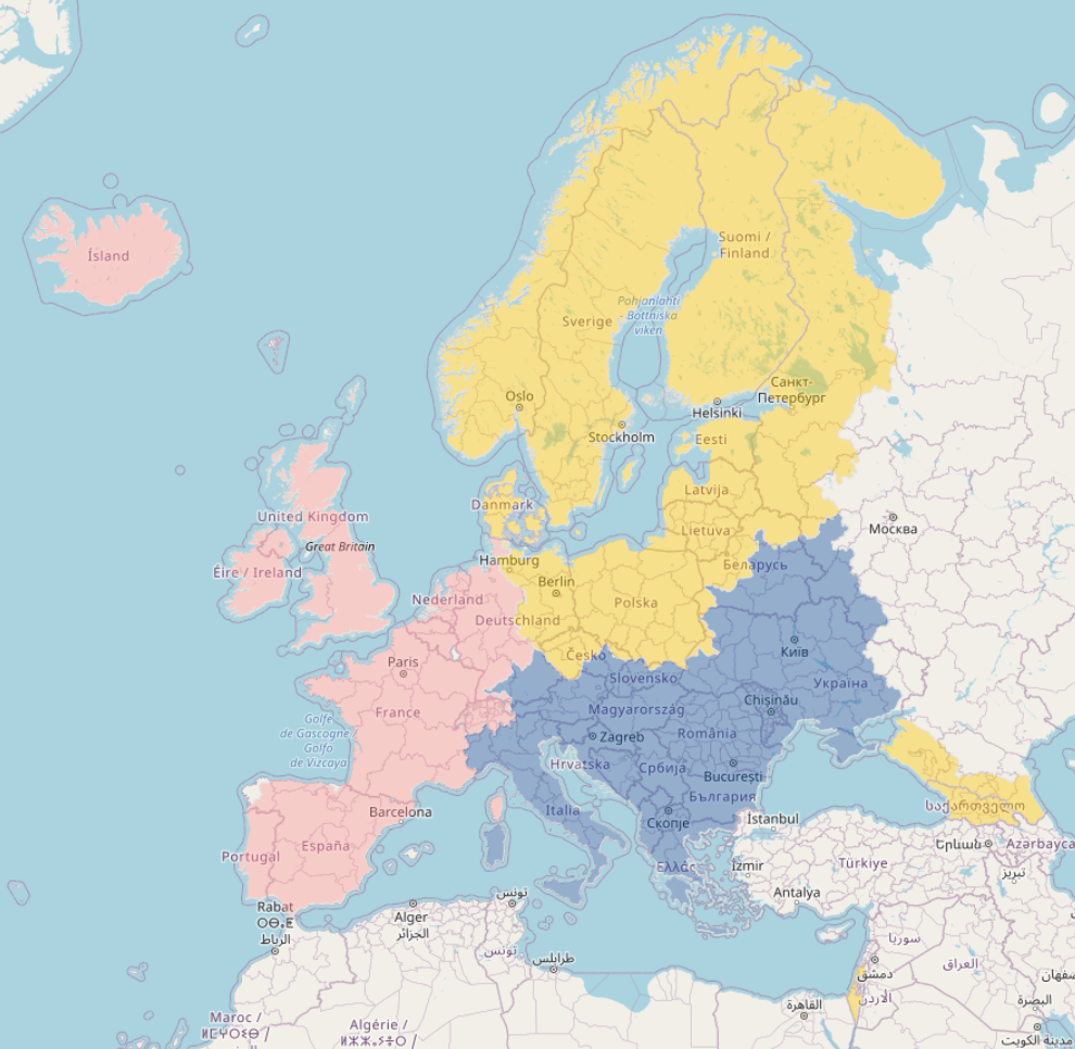 EFAS partner regions