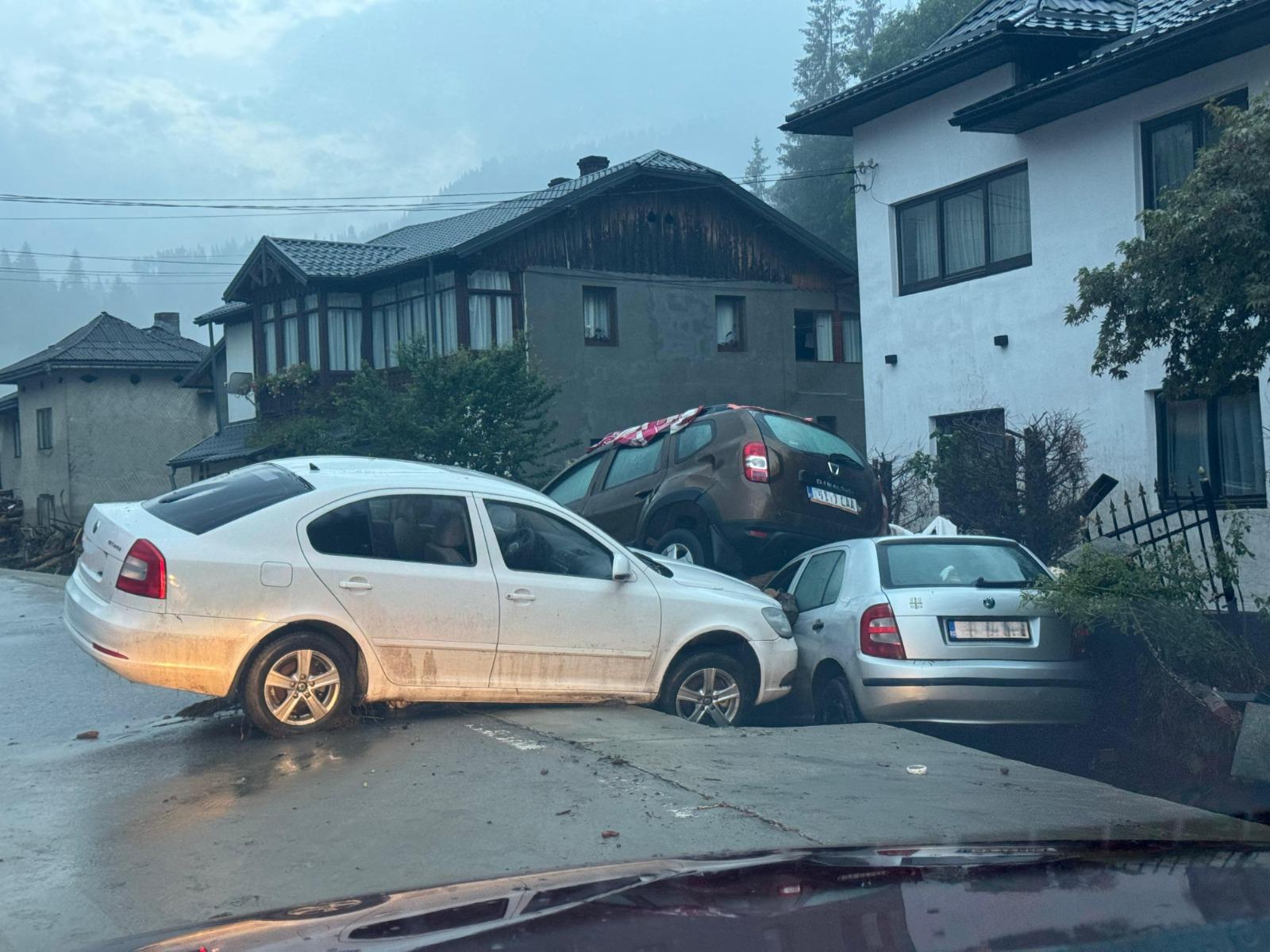 Floods caused severe damage in Suceava and Neamt counties in Romania in late July 2025. Credit: Inspectoratul General pentru Situatii de Urgenta (IGSU), Romania