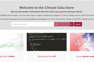 The Copernicus Climate data store