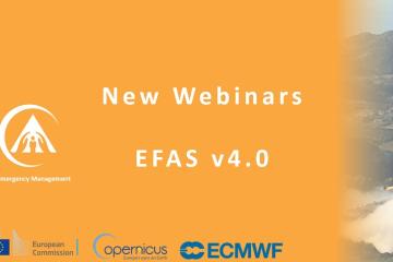 New Webinars - EFAS v4.0