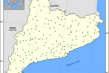 SMC stations in Catalonia (Spain)