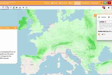 EFAS version 4.8 introduces changes associated with the 48r1 Numerical Weather Prediction (NWP) model configuration (resolution and extended range) that may potentially impact the results of EFAS.