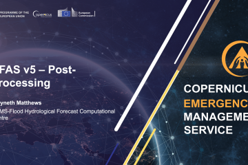 Hydrological Post-processing - EFAS v5.0