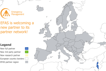 EFAS partner network including new partner(s)
