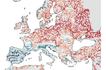 Anomalies and extremes in river flow for spring (March - May) 2025