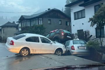 Floods caused severe damage in Suceava and Neamt counties in Romania in late July 2025. Credit: Inspectoratul General pentru Situatii de Urgenta (IGSU), Romania 
